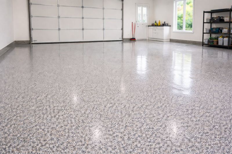 Epoxy Garage Flooring Installation in Annapolis, MD