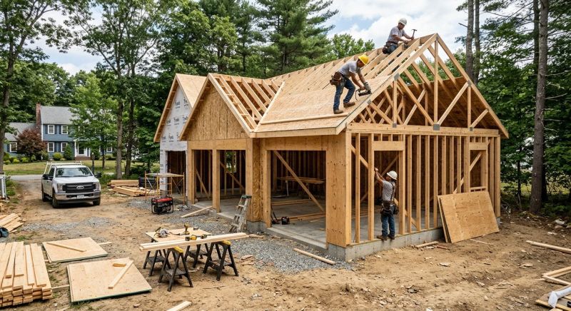 Garage Construction in Cypress, TX