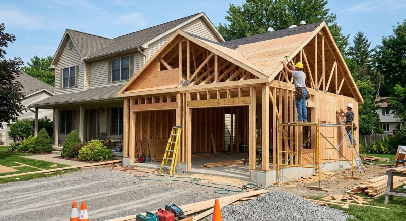 Garage Construction in Conroe, TX