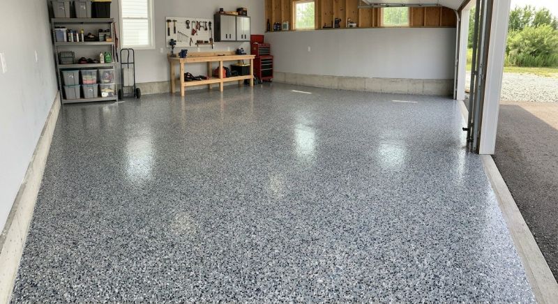Garage Floor Renovation in Alexandria, VA