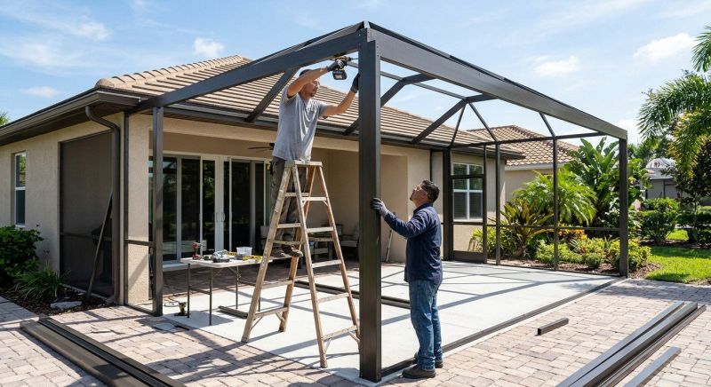 Lanai Enclosure Installation in Arvada, CO