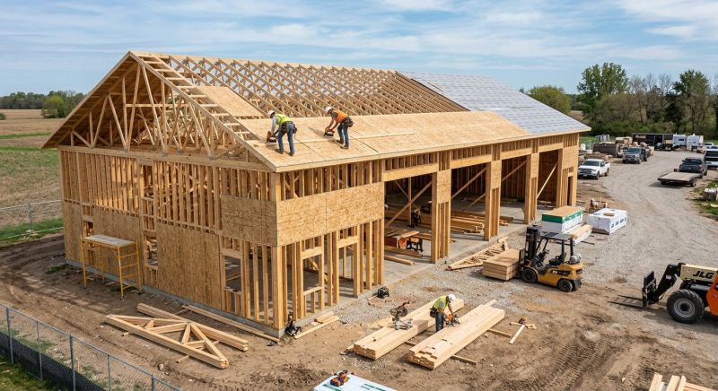 Warehouse Garage Construction in South Houston, TX