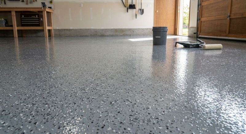 Basement Floor Epoxy Service in Greensboro, NC