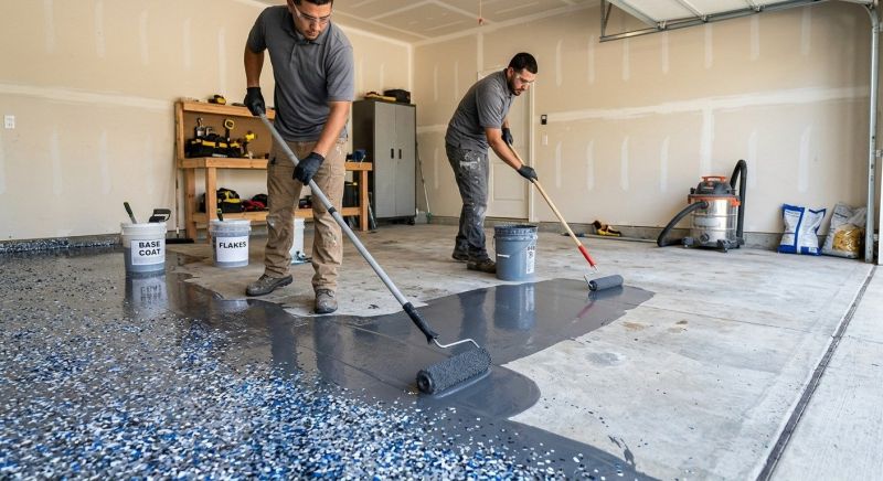 Concrete Floor Coating Service in Greenville, SC