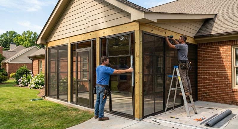 Enclosed Porch Installation in Arvada, CO