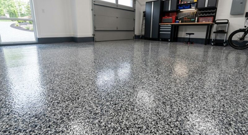 Epoxy Garage Flooring Installation in Annapolis, MD