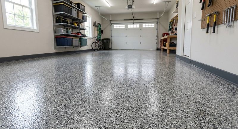 Epoxy Garage Flooring Installation in Greenville, SC