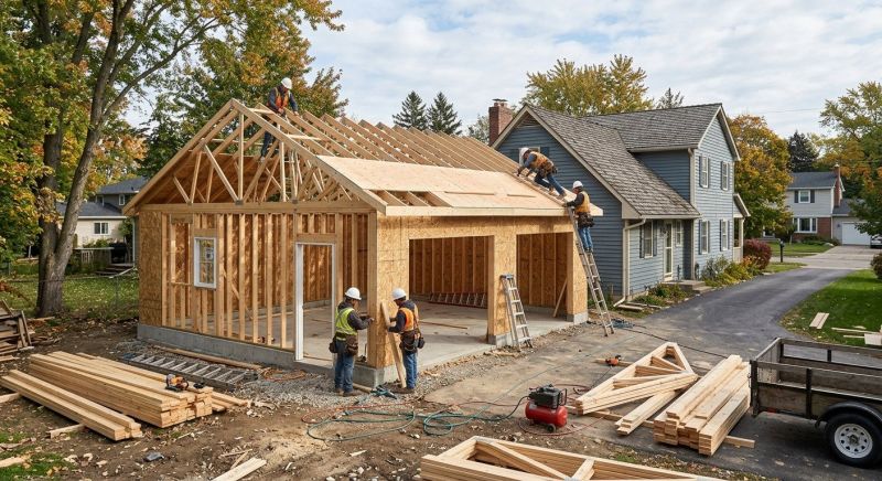 Garage Addition Installation in Mount Pleasant, SC