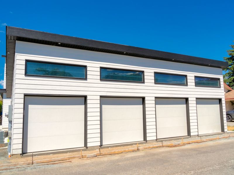 Modern Attached Garage