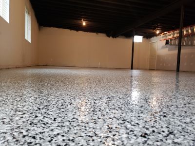 Garage Floor Epoxy Installation in Greensboro, NC
