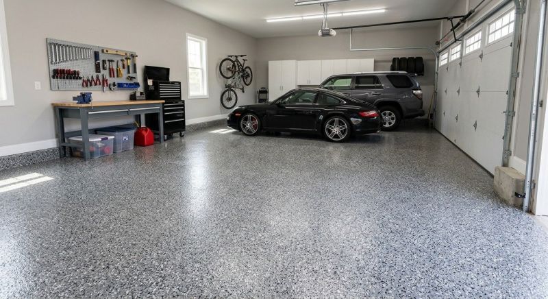 Garage Floor Epoxy Installation in Frederick, MD