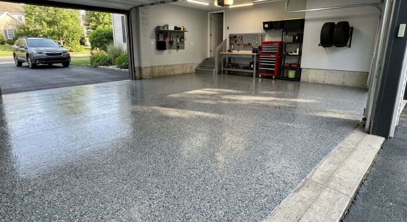 Garage Floor Renovation in Loudoun County, VA