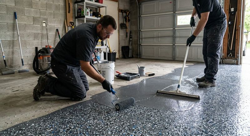 Garage Floor Renovation in Columbia, SC