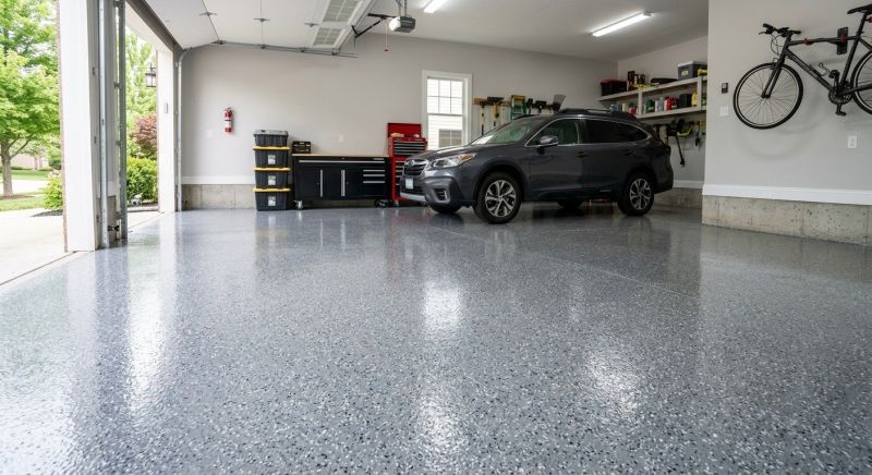 Garage Floor Renovation in Alexandria, VA
