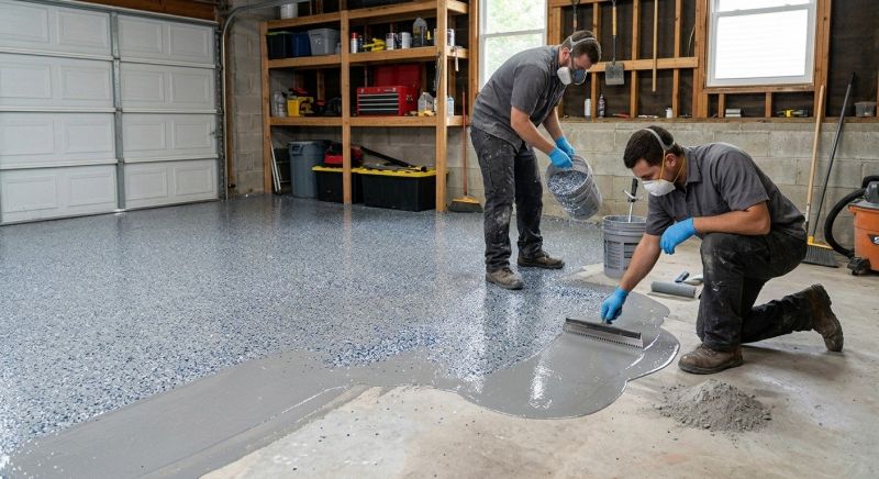Garage Floor Resurfacing in Winston Salem, NC