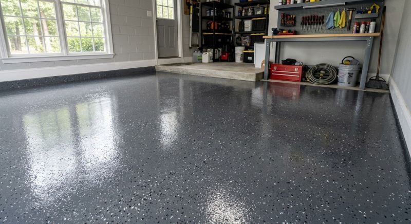 Residential Floor Coating in Greenville, SC