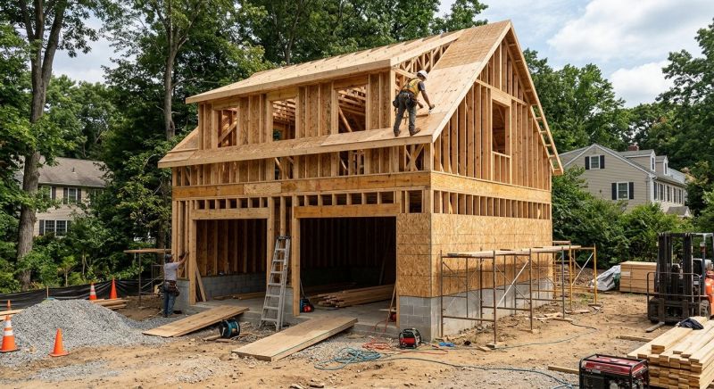 Storage Garage Construction in Houston, TX