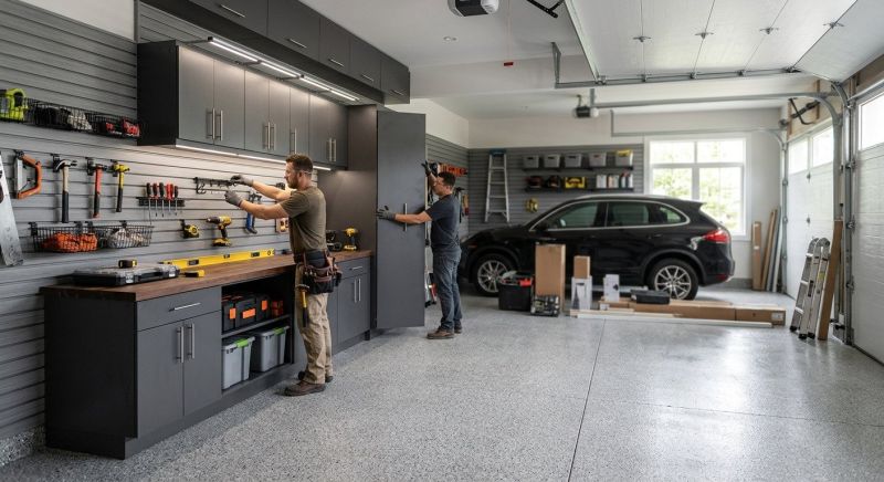 Three Car Garage Installation in South Houston, TX