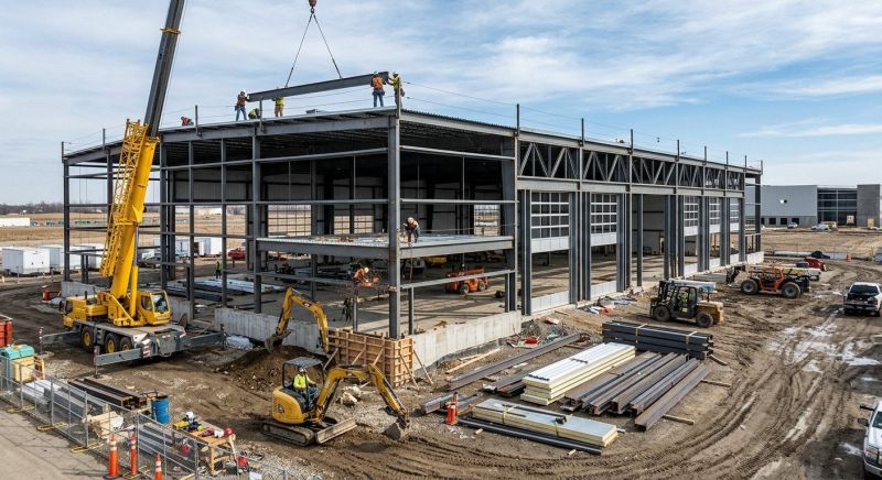 Warehouse Garage Construction in Charleston, SC
