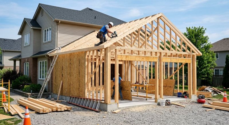 Wood Garage Installation in South Houston, TX