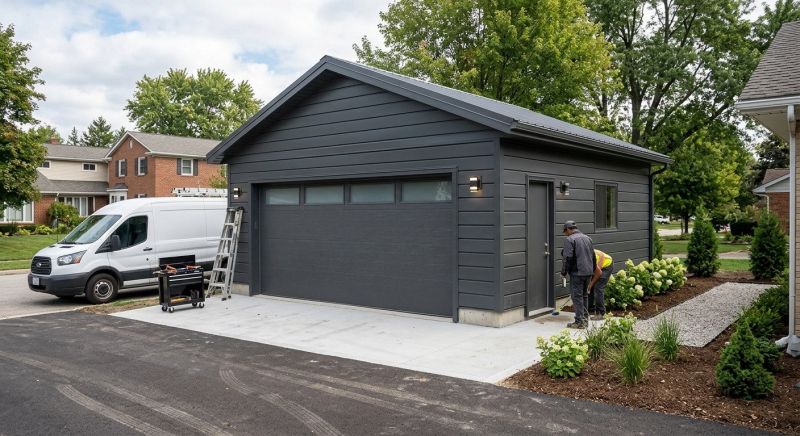 Wood Garage Installation in Bonita Springs, FL